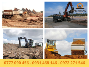 Dịch vụ san lấp mặt bằng của vận tải An Khang