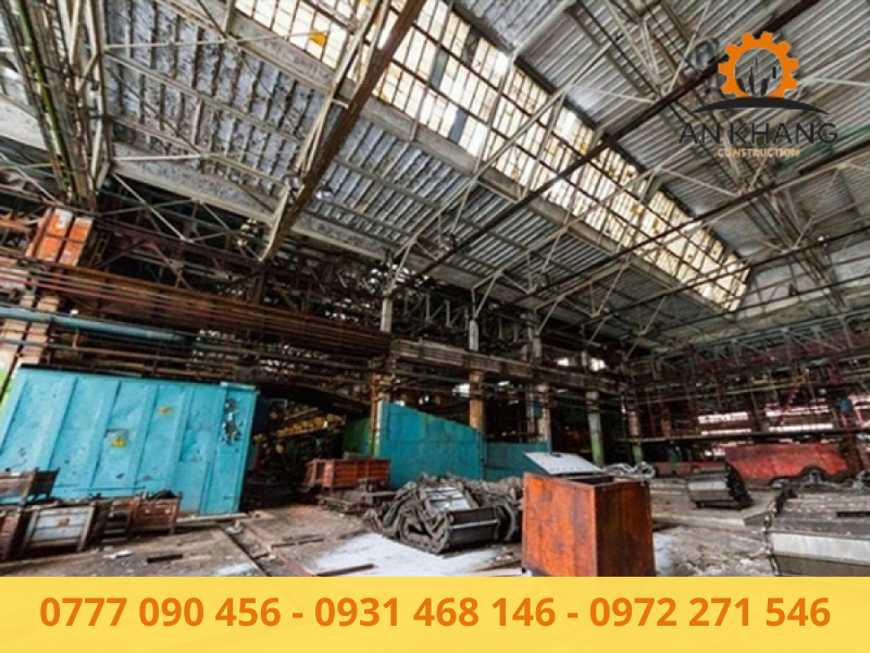 Khi nào nên sử dụng dịch vụ thu mua xác nhà xưởng?