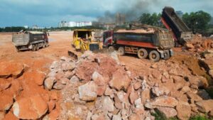 Dịch vụ san lấp mặt bằng quận 2 uy tín