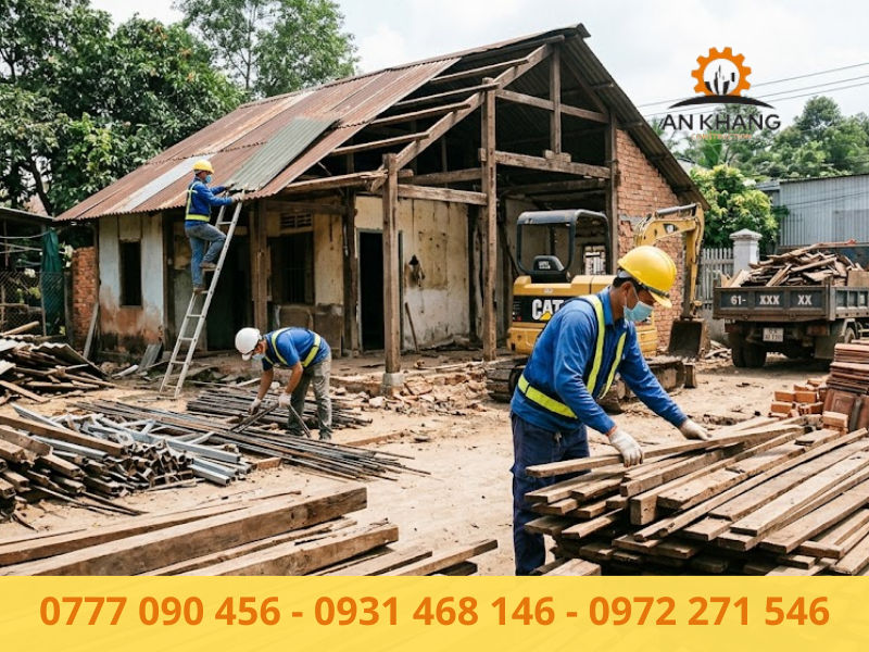 Kinh nghiệm sử dụng dịch vụ thu mua xác nhà cũ Bình Dương giá cao