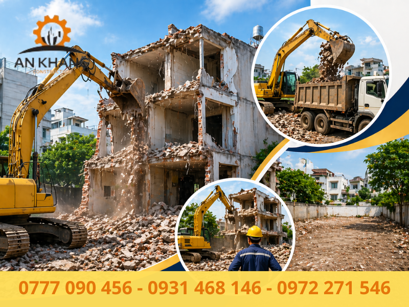 An khang thu mua đa dạng các hạng mục nhà ở