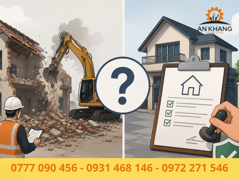 Phá dỡ nhà có cần xin phép không luôn là thắc mắc của nhiều người