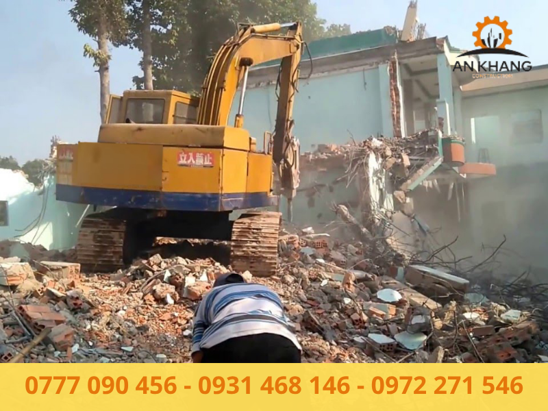 Biện pháp an toàn trong khi trình phá dỡ
