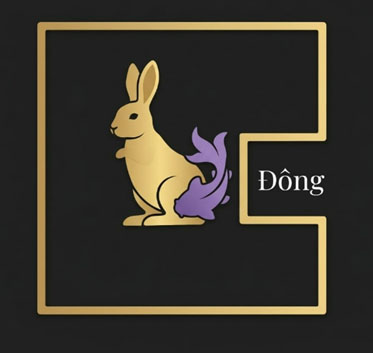 Sử dụng thỏ đồng hoặc thỏ sứ đối với nhà khuyết hướng Đông