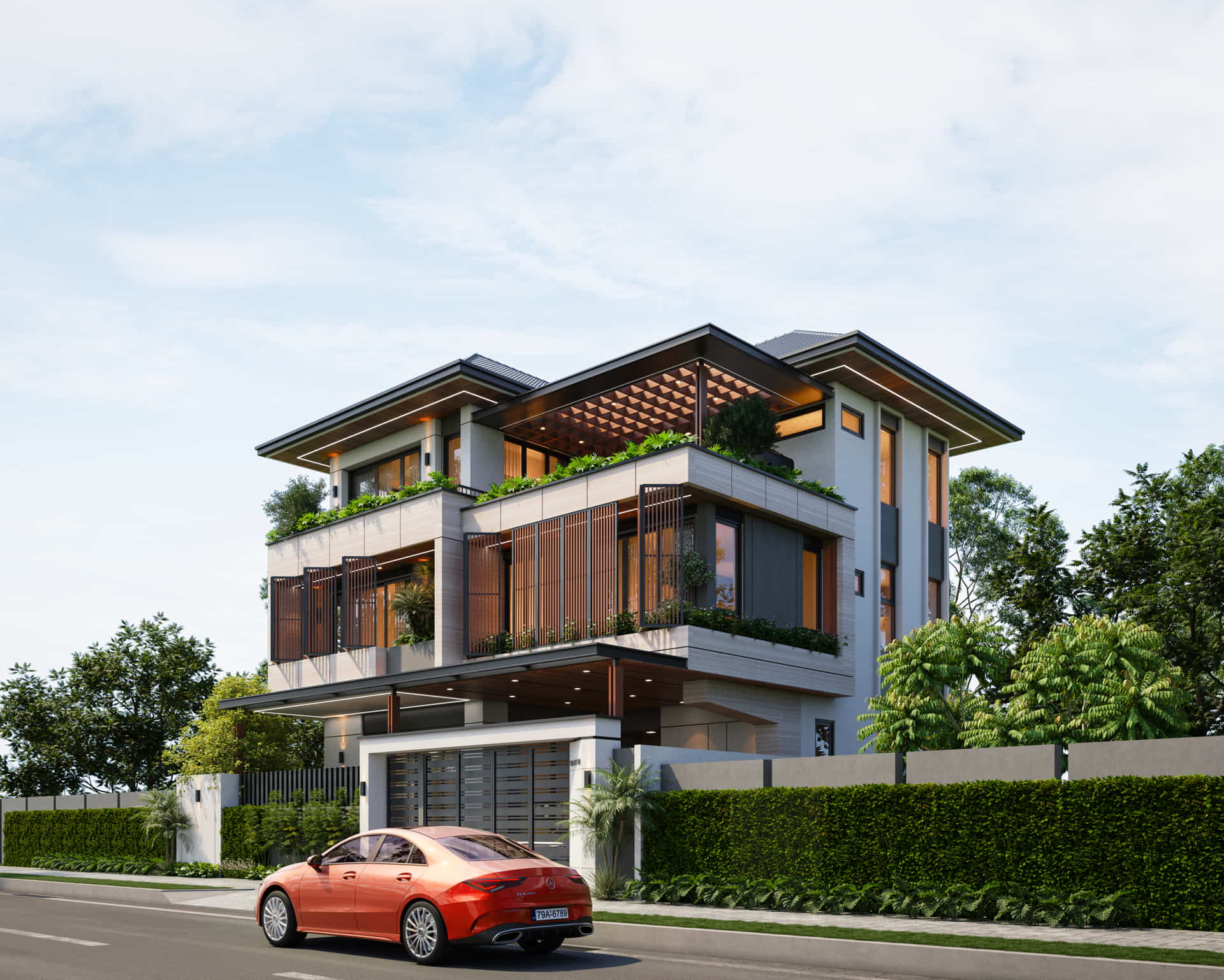 Các yếu tố ảnh hưởng đến độ rộng cổng nhà
