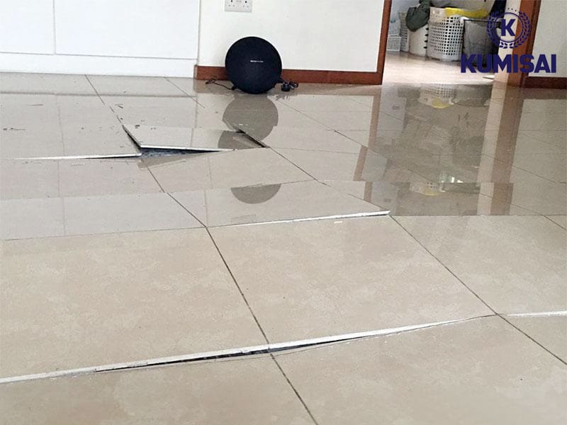 Cách xử lý nền nhà bị nổ
