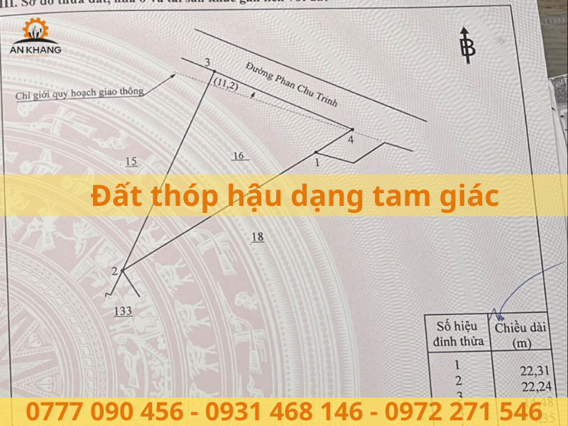 Đất thóp hậu hình tam giác