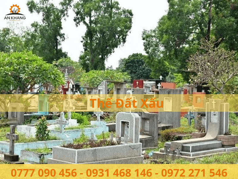 Thế đất từng là nghĩa trang