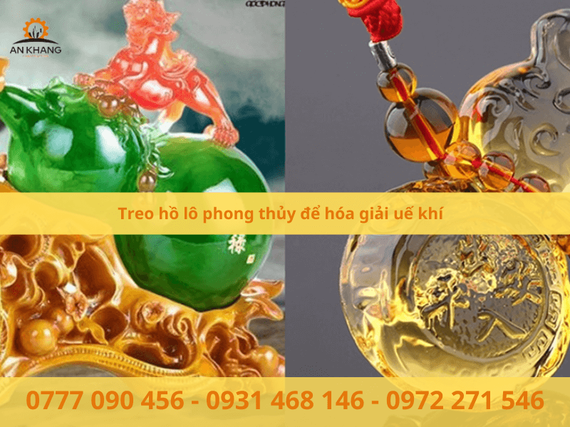 Treo hồ lô phong thủy để hóa giải uế khí