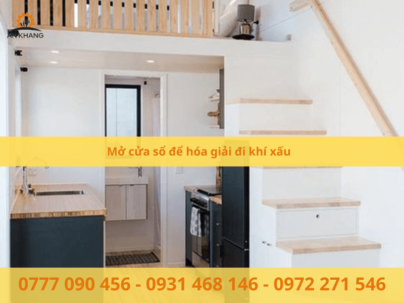 Mở cửa sổ để hóa giải đi khí xấu