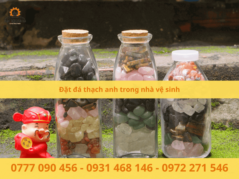 Đặt đá thạch anh trong nhà vệ sinh