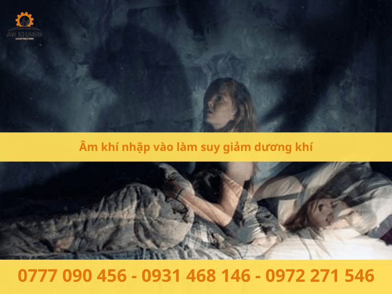 Âm khí nhập vào làm suy giảm dương khí