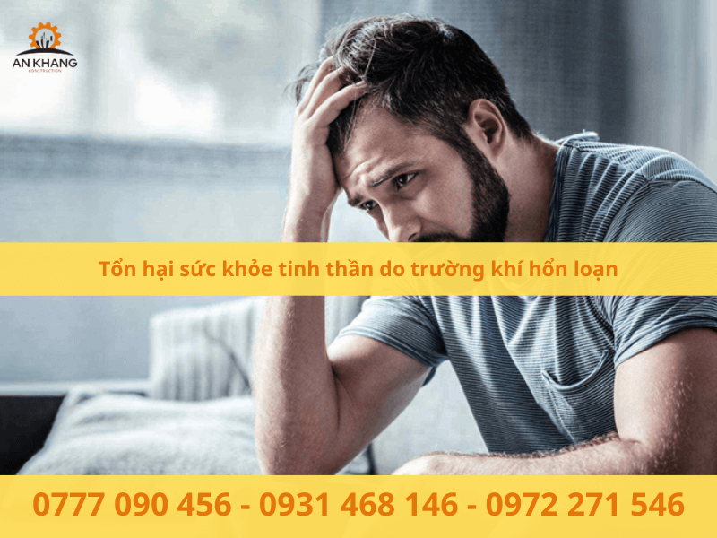 Tổn hại sức khỏe tinh thần do trường khí hổn loạn