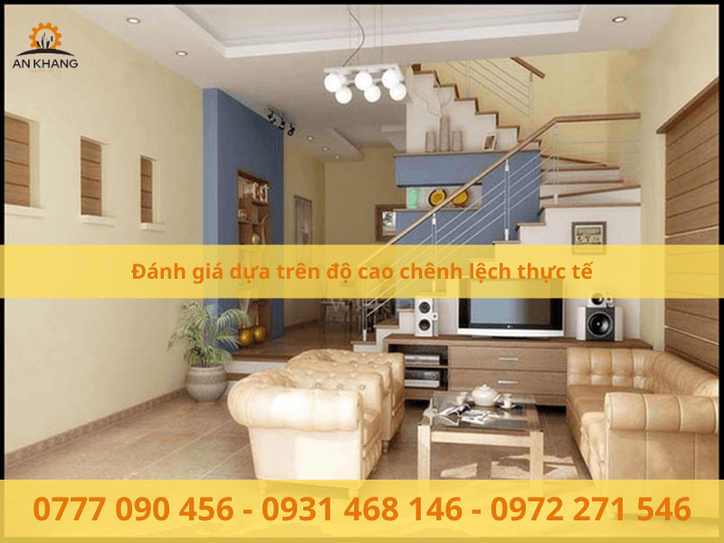 Đánh giá dựa trên độ cao chênh lệch thực tế