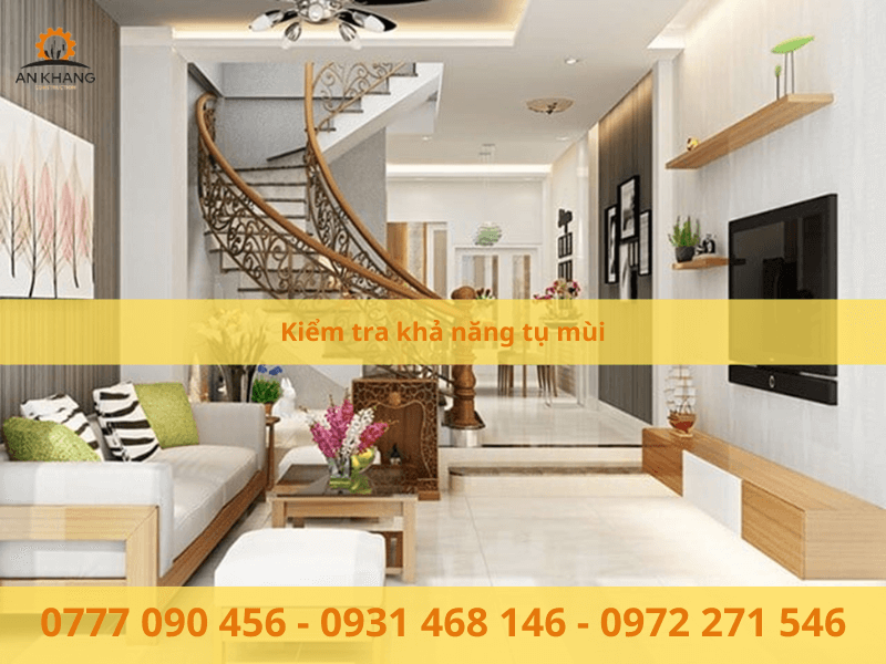 Kiểm tra khả năng tụ mùi