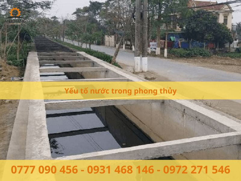 Yếu tố nước trong phong thủy