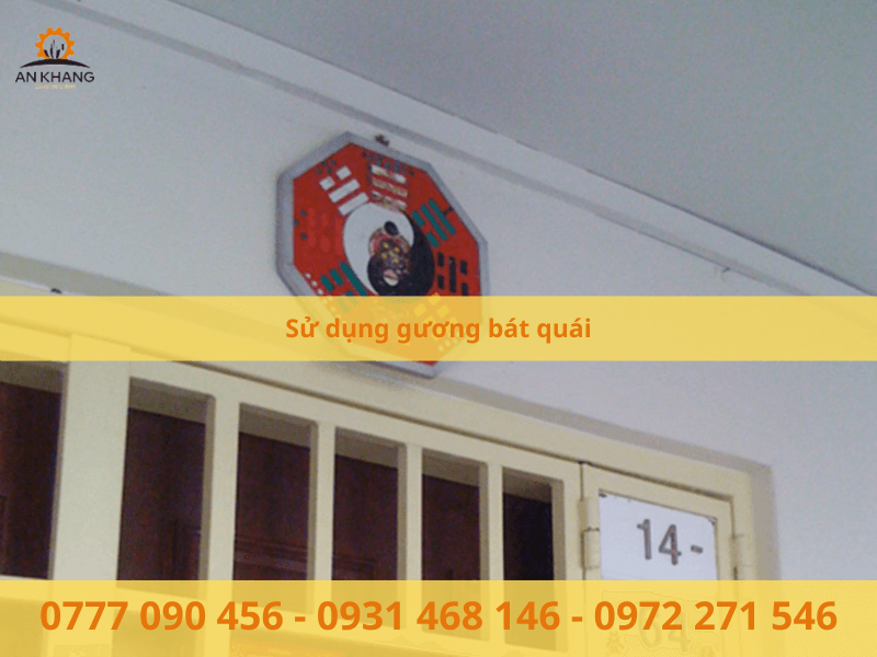 Sử dụng gương bát quái