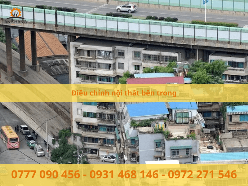 Điều chỉnh nội thất bên trong