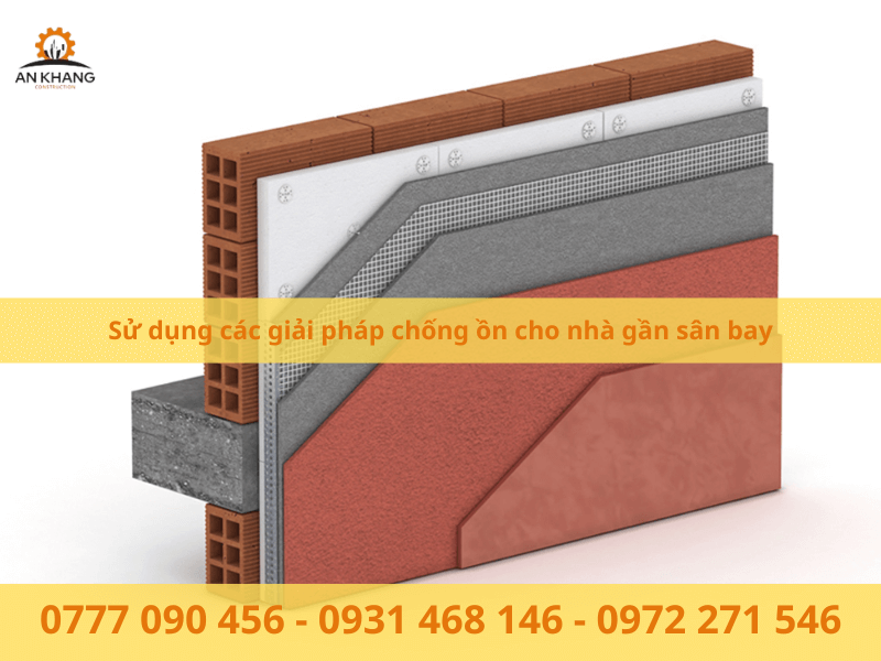 Sử dụng các giải pháp chống ồn cho nhà gần sân bay