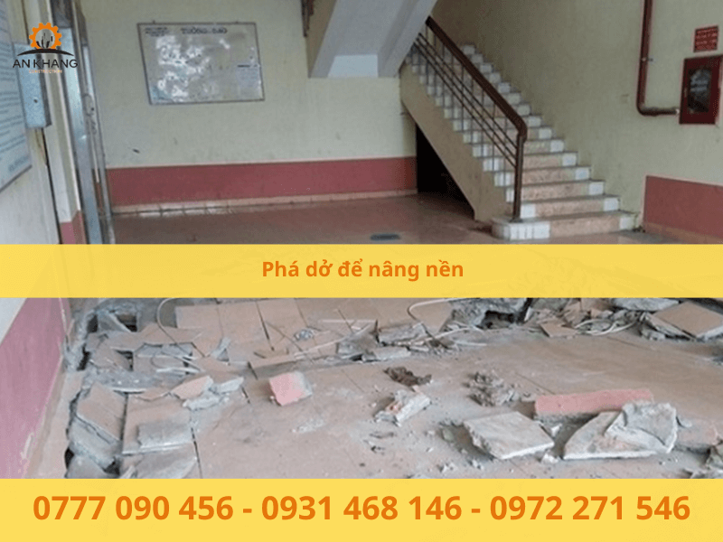 Phá dở để nâng nền