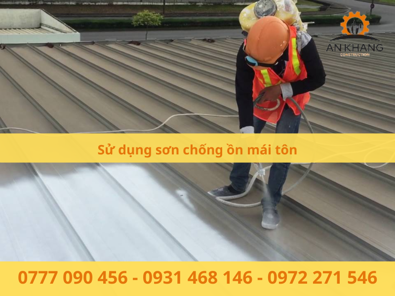Sơn chống ồn mái tôn