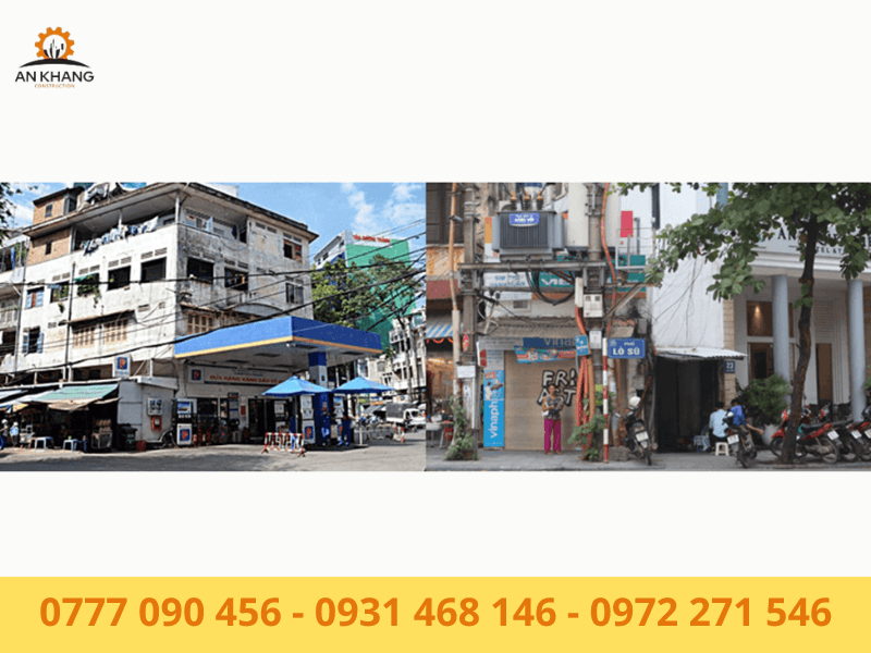 Tổng quan về vấn đề vì sao chung cư và nhà dân lại ở sát cây xăng