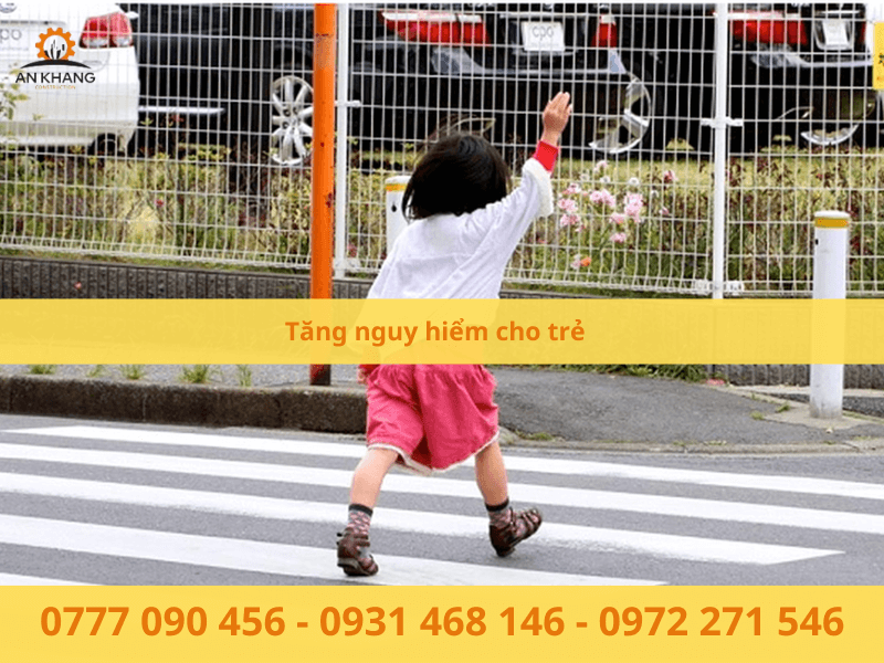 Tăng nguy hiểm cho trẻ