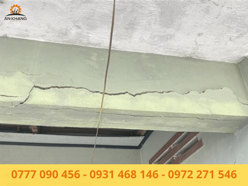 Các vết nứt mang tính cảnh báo cao