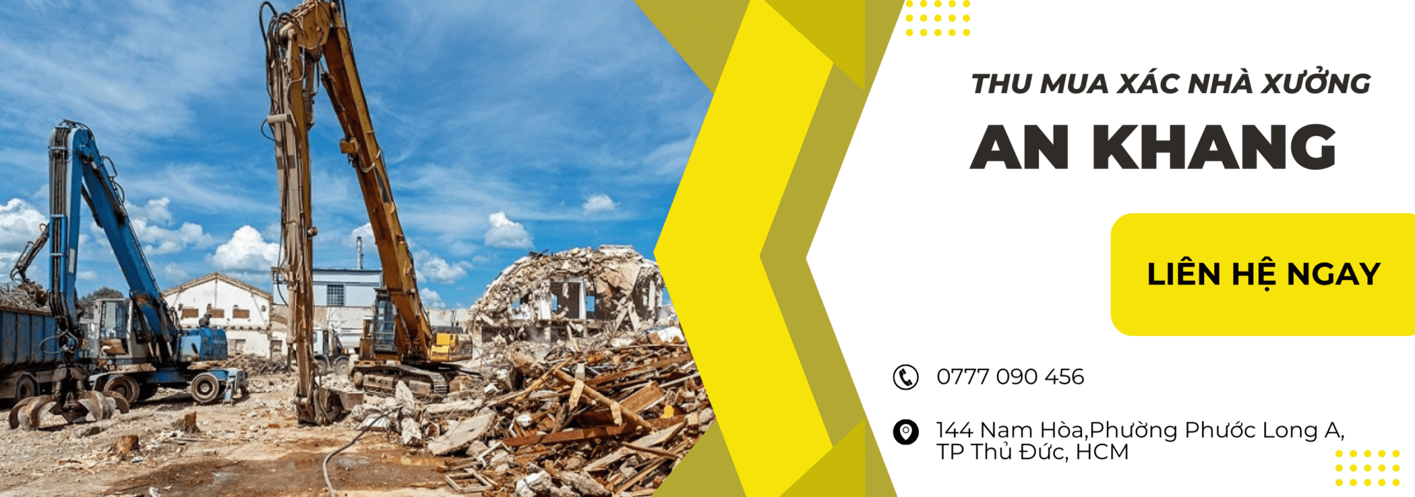 Vận Tải An Khang – đơn vị chuyên phá dở và thu mua xác nhà giá cao