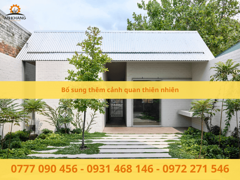 Bổ sung thêm cảnh quan thiên nhiên