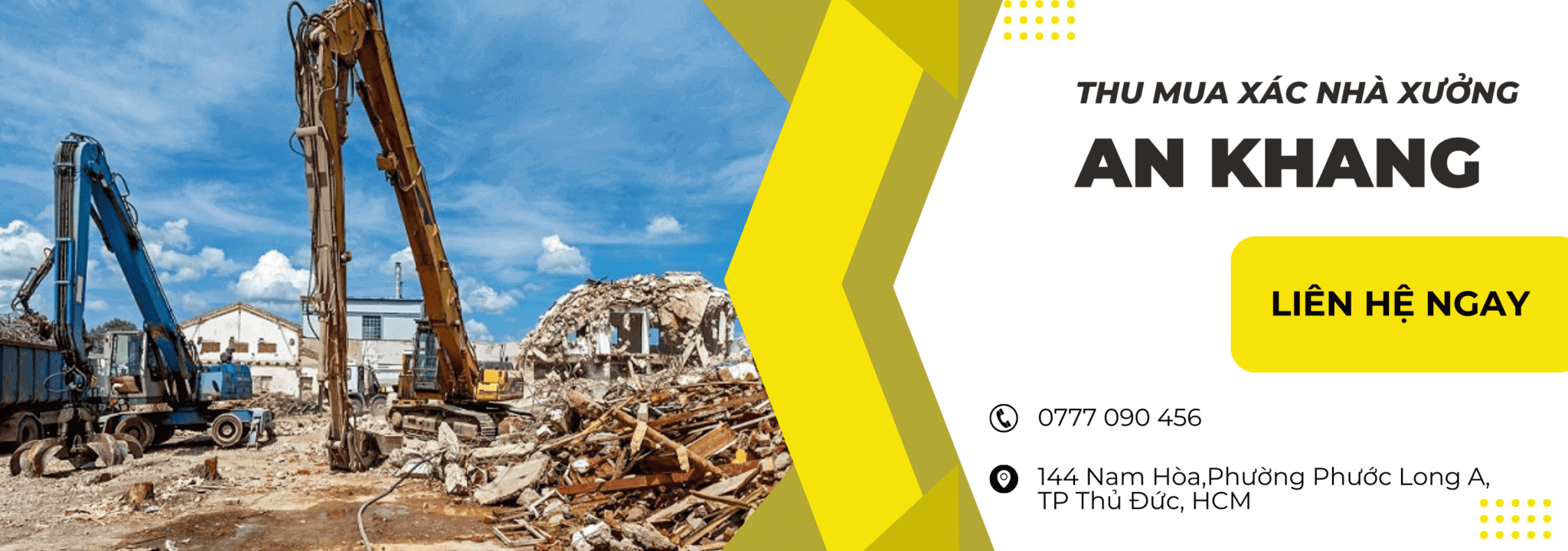 Vận Tải An Khang – đơn vị thu mua và phá dở nhà giá cao