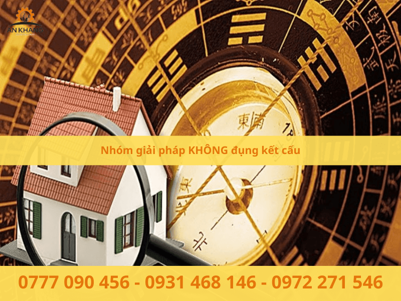 Nhóm giải pháp KHÔNG đụng kết cấu