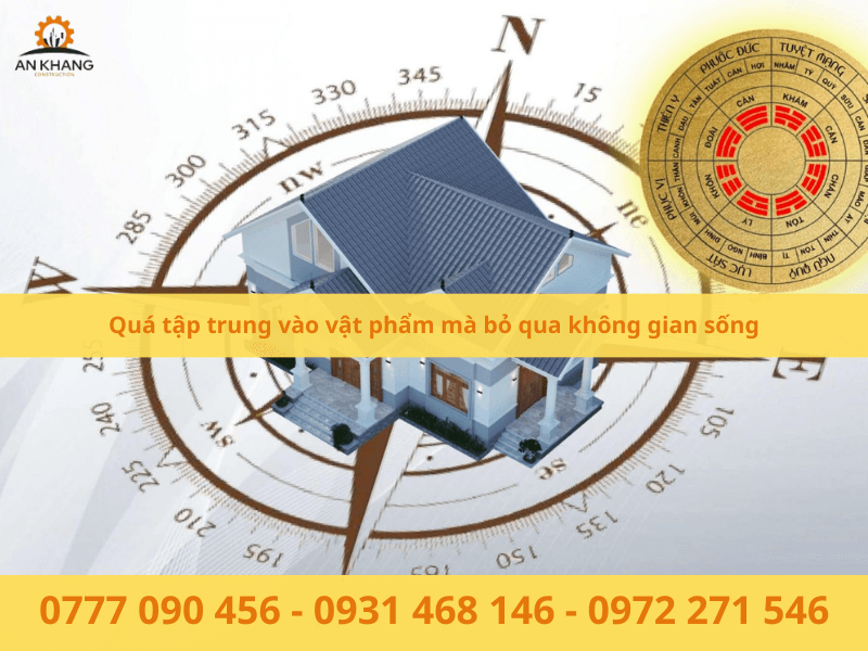 Không nên quá tập trung vào vật phẩm phong thủy mà cần có bố cục sinh hoạt phù hợp