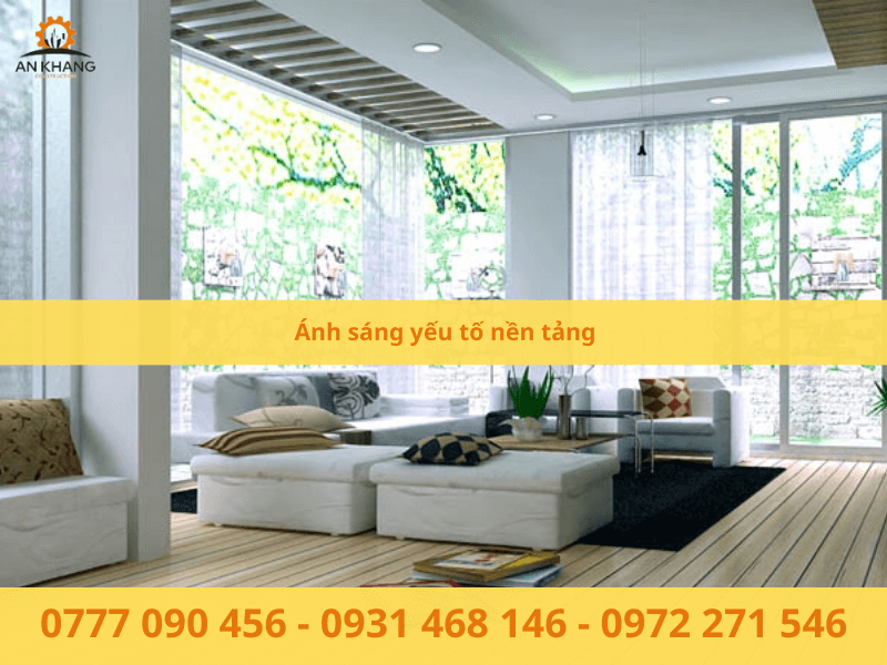 Ánh sáng luôn là yếu tố tiên quyết cho mọi ngôi nhà