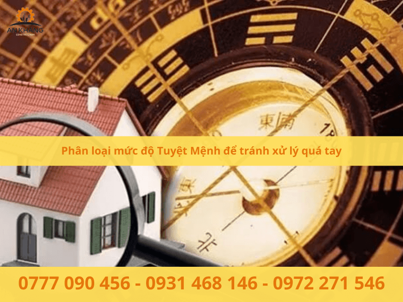 Phân loại mức độ sẽ giúp ta có hướng xử lý chính xác