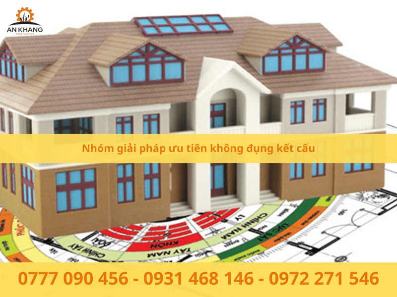 Nhóm giải pháp ưu tiên không đụng kết cấu