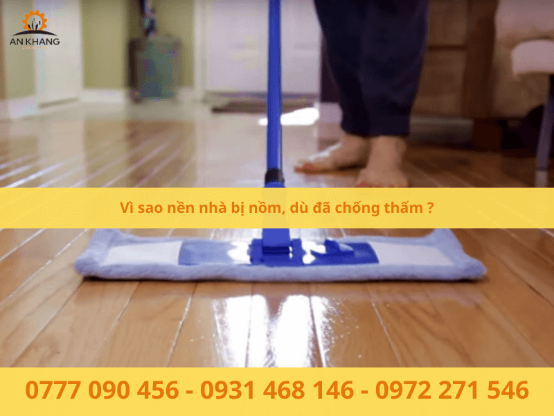 Giải đáp nền nhà bị nồm dù đã chống thấm