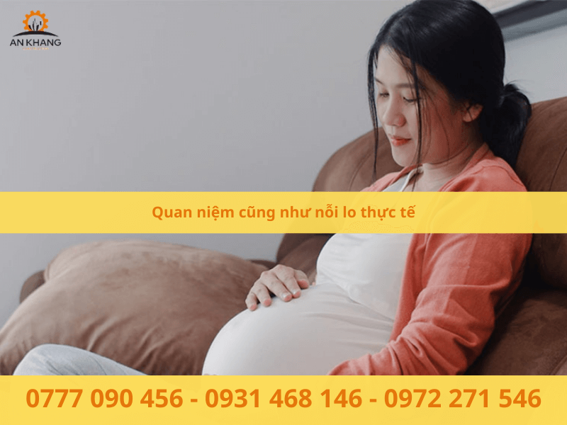 Quan niệm cũng như nỗi lo thực tế