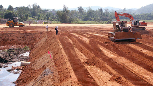 Các trường hợp san lấp đất và cát