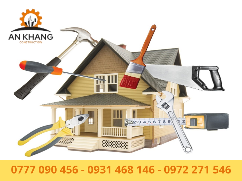 Quy trình dịch vụ sửa chữa nhà trọn gói tại Vận Tải An Khang