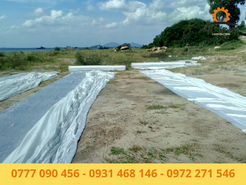 Các hạng mục san lấp mặt bằng tại Vận Tải An Khang