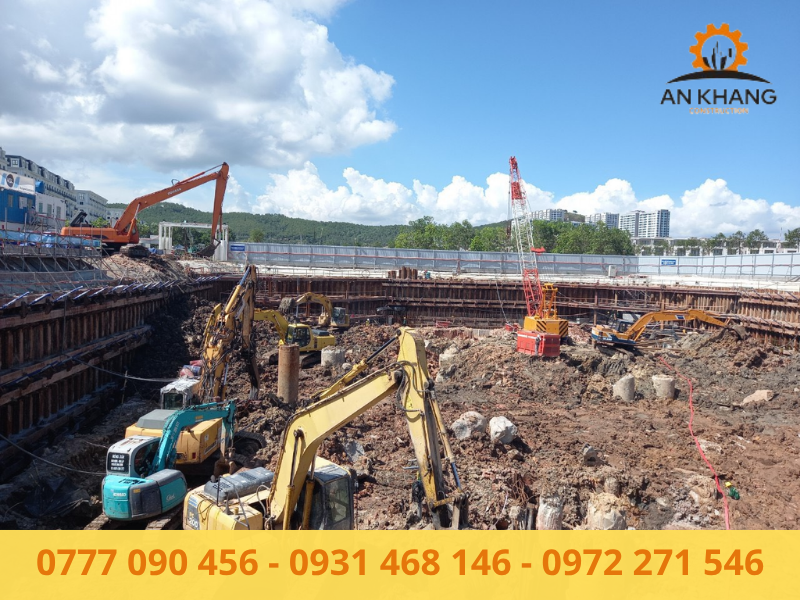 Dịch vụ san lấp mặt bằng Thuận An tại Vận Tải An Khang